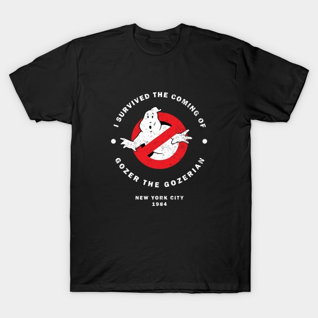 I survived the coming of Gozer the Gozerian T-Shirt by BodinStreet